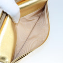 PRADA Long Wallet Safiano leather Gold Auth 142948-15