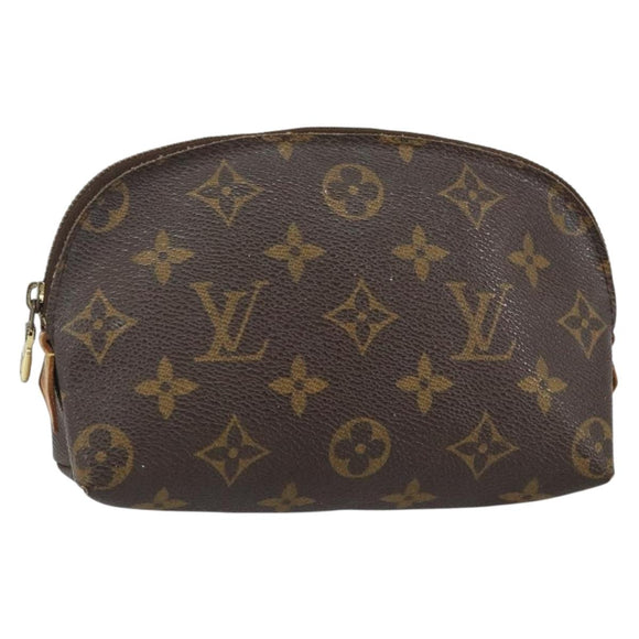 LOUIS VUITTON Monogram Pochette Cosmetic PM Pouch M43998 LV Auth 142951