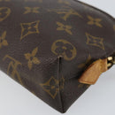 LOUIS VUITTON Monogram Pochette Cosmetic PM Pouch M43998 LV Auth 142951-15