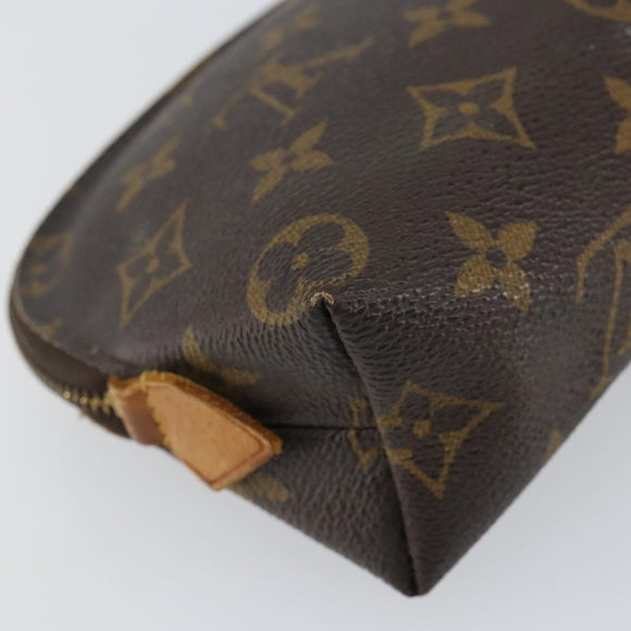 LOUIS VUITTON Monogram Pochette Cosmetic PM Pouch M43998 LV Auth 142951