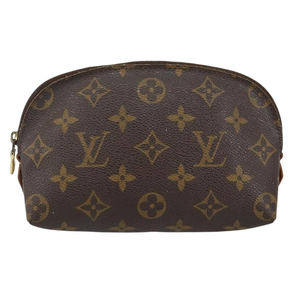 LOUIS VUITTON Monogram Pochette Cosmetic PM Pouch M43998 LV Auth 142951