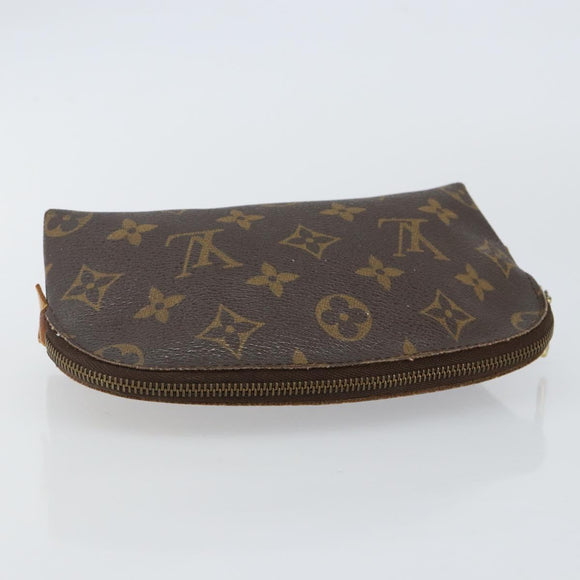 LOUIS VUITTON Monogram Pochette Cosmetic PM Pouch M43998 LV Auth 142951
