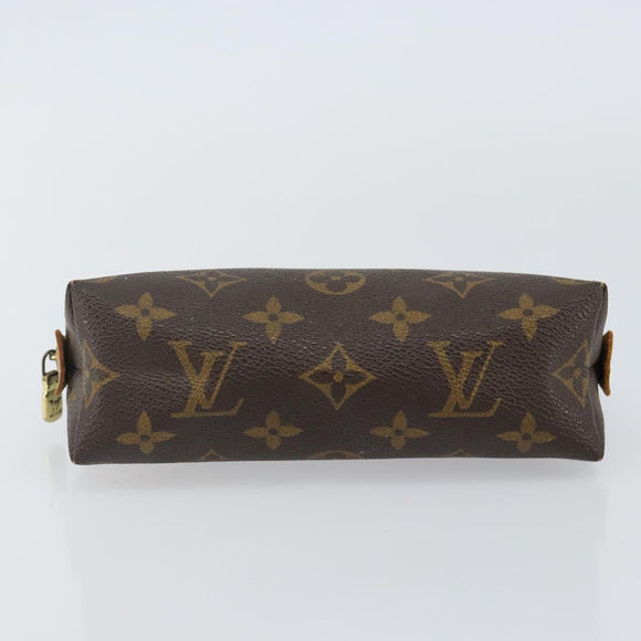 LOUIS VUITTON Monogram Pochette Cosmetic PM Pouch M43998 LV Auth 142951