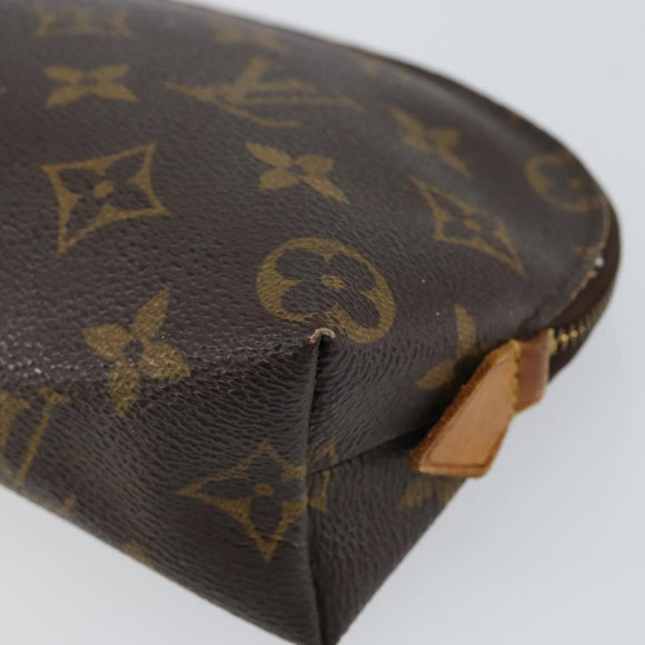 LOUIS VUITTON Monogram Pochette Cosmetic PM Pouch M43998 LV Auth 142951