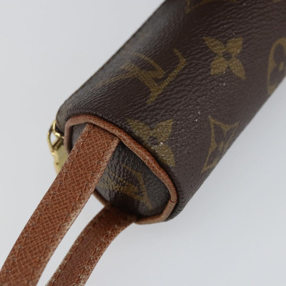 LOUIS VUITTON Monogram Etui 3 Ball de Golf Pouch M58249 LV Auth 142953