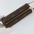 LOUIS VUITTON Monogram Etui 3 Ball de Golf Pouch M58249 LV Auth 142953-6