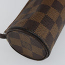 LOUIS VUITTON Damier Ebene Papillon Pouch LV Auth 142954-15