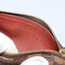 LOUIS VUITTON Damier Ebene Papillon Pouch LV Auth 142954-10