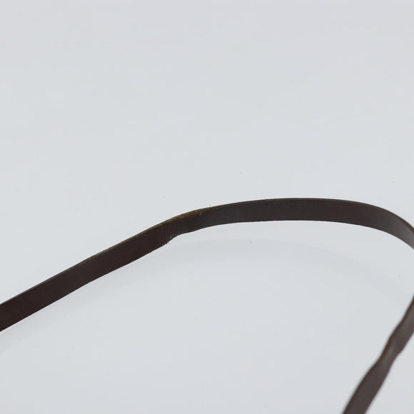 LOUIS VUITTON Damier Ebene Papillon Pouch LV Auth 142954