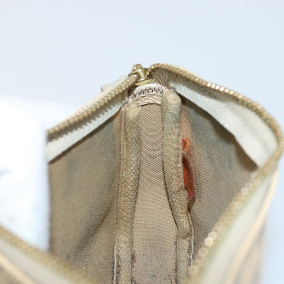 LOUIS VUITTON Damier Azur Illustre Mini Pochette Accessoires N41463 Auth 142956