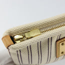 LOUIS VUITTON Antigua Pochette Platform PM Pouch Beige M40069 LV Auth 142957-9