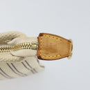 LOUIS VUITTON Antigua Pochette Platform PM Pouch Beige M40069 LV Auth 142957-10