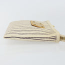 LOUIS VUITTON Antigua Pochette Platform PM Pouch Beige M40069 LV Auth 142957-3