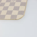 LOUIS VUITTON Damier Azur Neverfull MM Pouch Pouch LV Auth 142958-15
