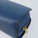 LOUIS VUITTON Epi Dauphine PM Pouch Blue M48445 LV Auth 142961-15