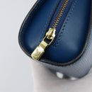 LOUIS VUITTON Epi Dauphine PM Pouch Blue M48445 LV Auth 142961-8