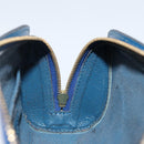 LOUIS VUITTON Epi Dauphine PM Pouch Blue M48445 LV Auth 142961-17