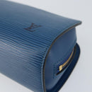 LOUIS VUITTON Epi Dauphine PM Pouch Blue M48445 LV Auth 142961-7