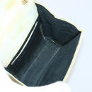 Salvatore Ferragamo Gancini Vala Bag Leather 3Set Beige Black white Auth 142965-14