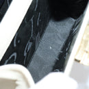 Salvatore Ferragamo Gancini Vala Bag Leather 3Set Beige Black white Auth 142965-22