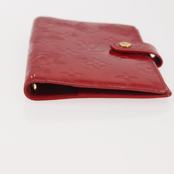 LOUIS VUITTON Monogram Vernis Agenda PM Day Planner Cover 2Set LV Auth 142966