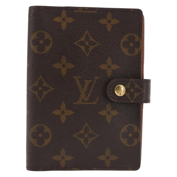 LOUIS VUITTON Monogram Vernis Agenda PM Day Planner Cover 2Set LV Auth 142966
