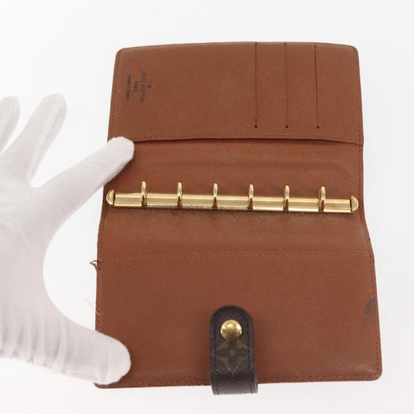 LOUIS VUITTON Monogram Vernis Agenda PM Day Planner Cover 2Set LV Auth 142966