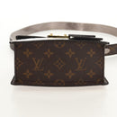 LOUIS VUITTON Monogram Vernis Spring Street PM Bag Silver M90567 LV Auth 142967V-11