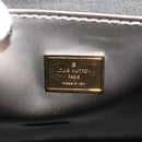 LOUIS VUITTON Monogram Vernis Spring Street PM Bag Silver M90567 LV Auth 142967V-20