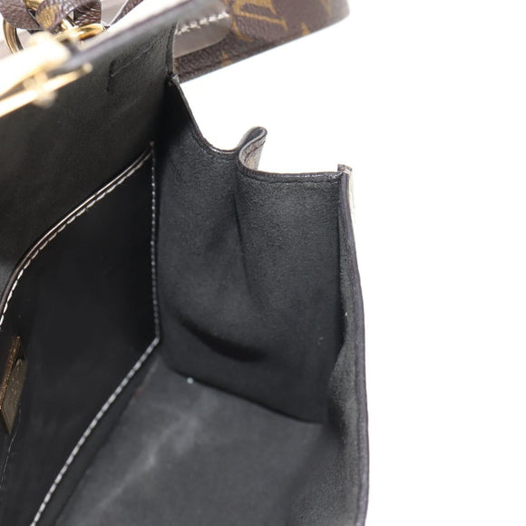 LOUIS VUITTON Monogram Vernis Spring Street PM Bag Silver M90567 LV Auth 142967V