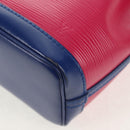 LOUIS VUITTON Epi Nano Noe Shoulder Bag Pink Blue Red M42502 LV Auth 142968V-16