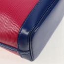 LOUIS VUITTON Epi Nano Noe Shoulder Bag Pink Blue Red M42502 LV Auth 142968V-17