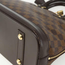 LOUIS VUITTON Damier Ebene Alma PM Hand Bag N53151 LV Auth 142969V-17
