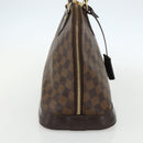 LOUIS VUITTON Damier Ebene Alma PM Hand Bag N53151 LV Auth 142969V-3