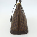 LOUIS VUITTON Damier Ebene Alma PM Hand Bag N53151 LV Auth 142969V-4