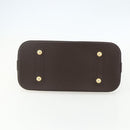 LOUIS VUITTON Damier Ebene Alma PM Hand Bag N53151 LV Auth 142969V-5