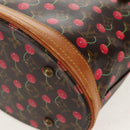 LOUIS VUITTON Monogram Cherry Bucket PM Shoulder Bag M95012 LV Auth 142971V-17