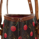 LOUIS VUITTON Monogram Cherry Bucket PM Shoulder Bag M95012 LV Auth 142971V-4