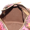 LOUIS VUITTON Monogram Graffiti Speedy 30 Hand Bag Pink M93704 LV Auth 142972V-20