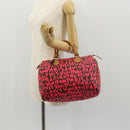 LOUIS VUITTON Monogram Graffiti Speedy 30 Hand Bag Pink M93704 LV Auth 142972V-24