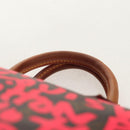 LOUIS VUITTON Monogram Graffiti Speedy 30 Hand Bag Pink M93704 LV Auth 142972V-8