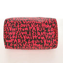 LOUIS VUITTON Monogram Graffiti Speedy 30 Hand Bag Pink M93704 LV Auth 142972V-5