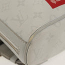 LOUIS VUITTON Monogram White Chalk Sling bag Bag Bron M44629 LV Auth 142973V-9