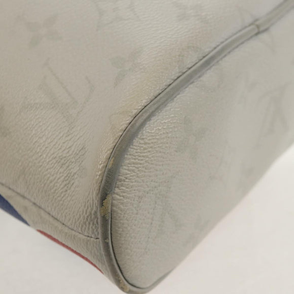 LOUIS VUITTON Monogram White Chalk Sling bag Bag Bron M44629 LV Auth 142973V