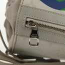 LOUIS VUITTON Monogram White Chalk Sling bag Bag Bron M44629 LV Auth 142973V-23