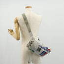 LOUIS VUITTON Monogram White Chalk Sling bag Bag Bron M44629 LV Auth 142973V-29