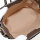 GUCCI GG Supreme Web Sherry Offdia Mini Bucket Bag PVC 550620 Auth 142976SAM-10