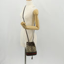 GUCCI GG Supreme Web Sherry Offdia Mini Bucket Bag PVC 550620 Auth 142976SAM-22
