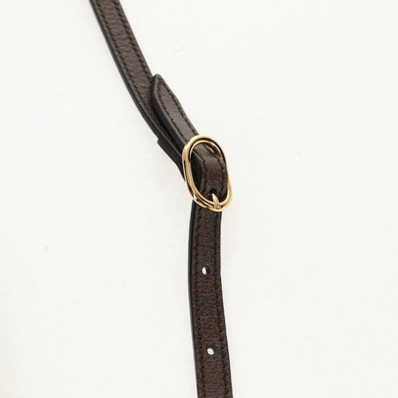 GUCCI GG Supreme Web Sherry Offdia Mini Bucket Bag PVC 550620 Auth 142976SAM