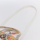 Christian Dior Lady Dior Bag Tweed 2way Multicolor Silver Auth 142980SM-15